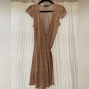 Floral Brandy Melville wrap dress